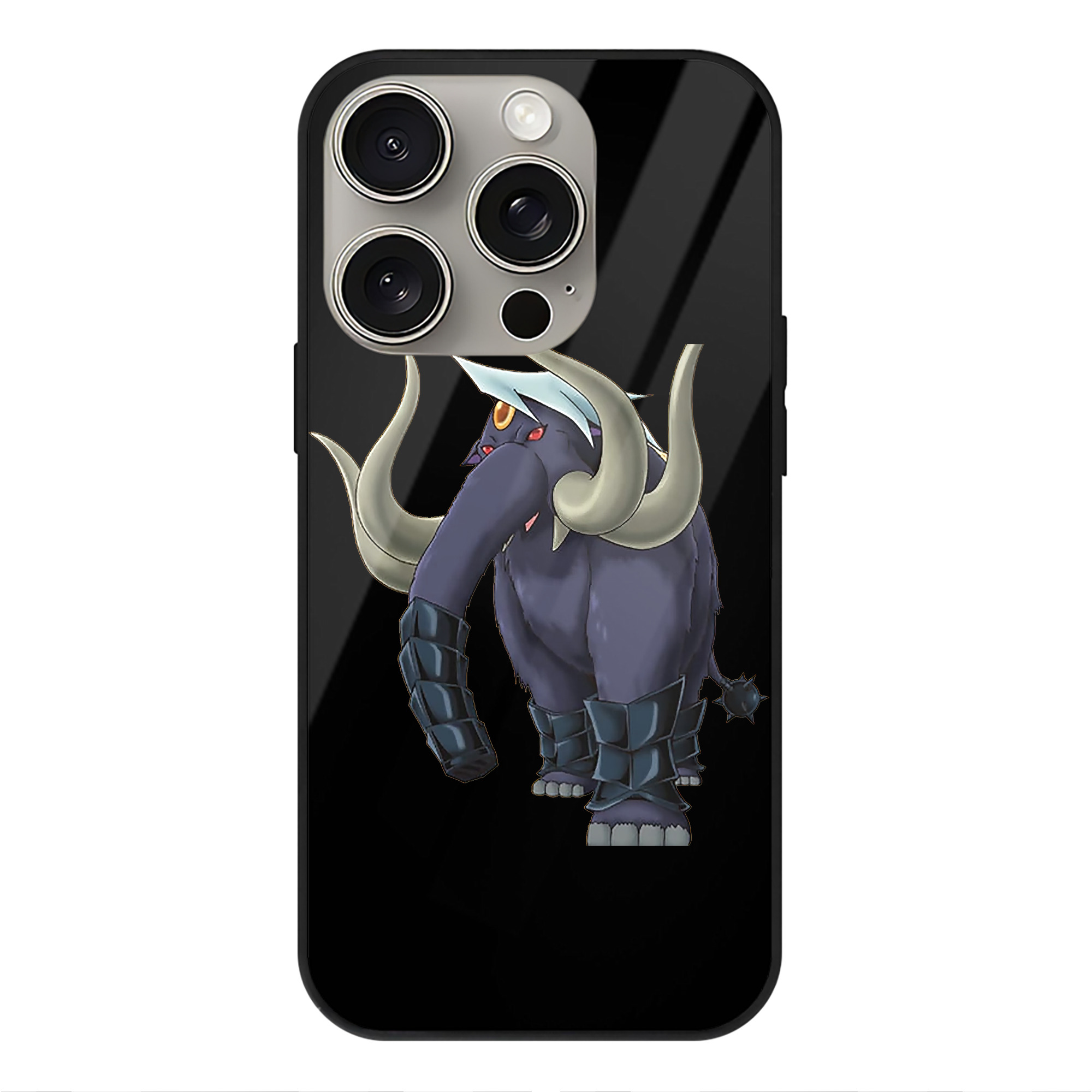 遊☆戯☆王 Yu-Gi-Oh! 【iPhone15Pro対応】スマホケース 耐衝撃＆黄変防止 背面ガラス