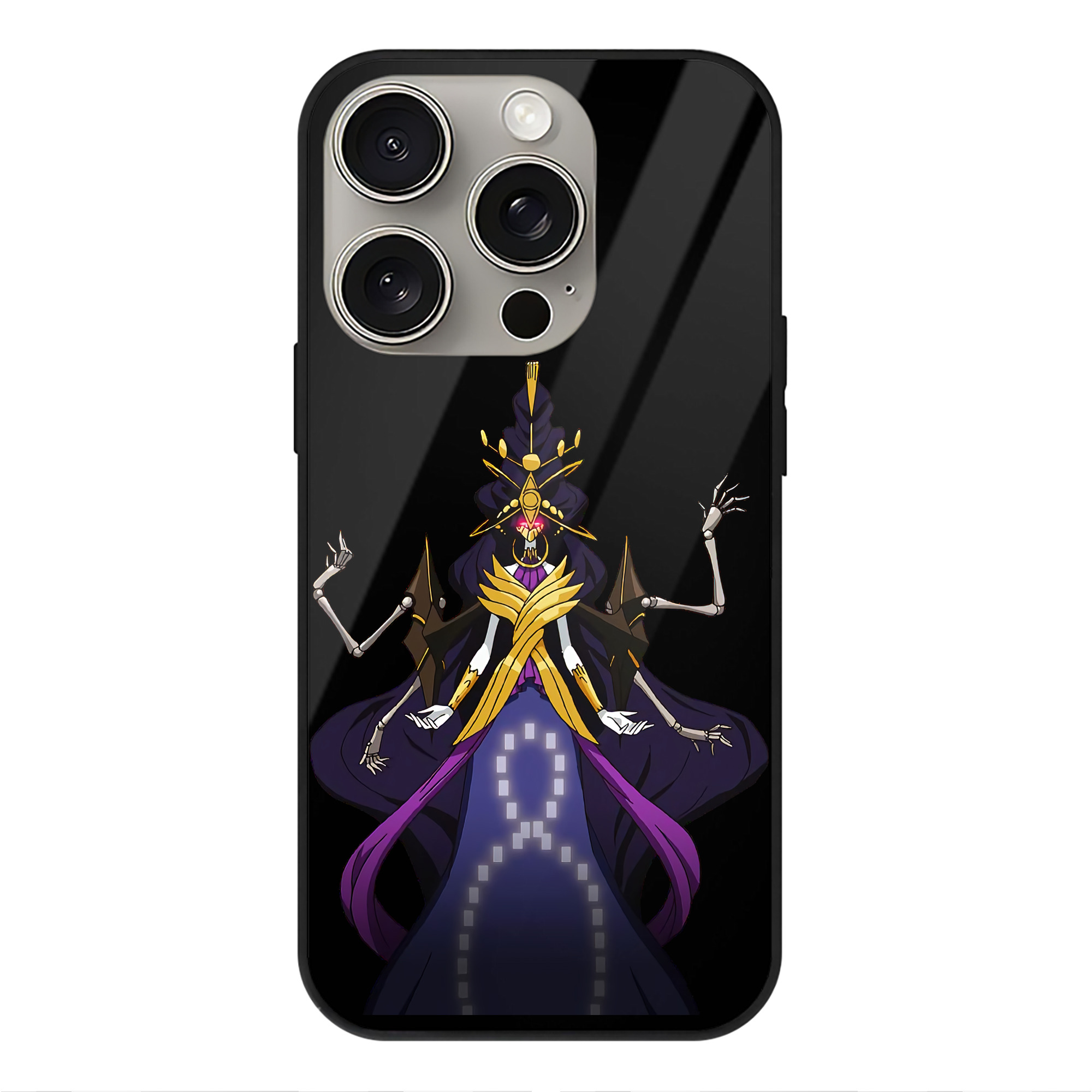 遊☆戯☆王 Yu-Gi-Oh! 【iPhone15Pro対応】スマホケース 耐衝撃＆黄変防止 背面ガラス