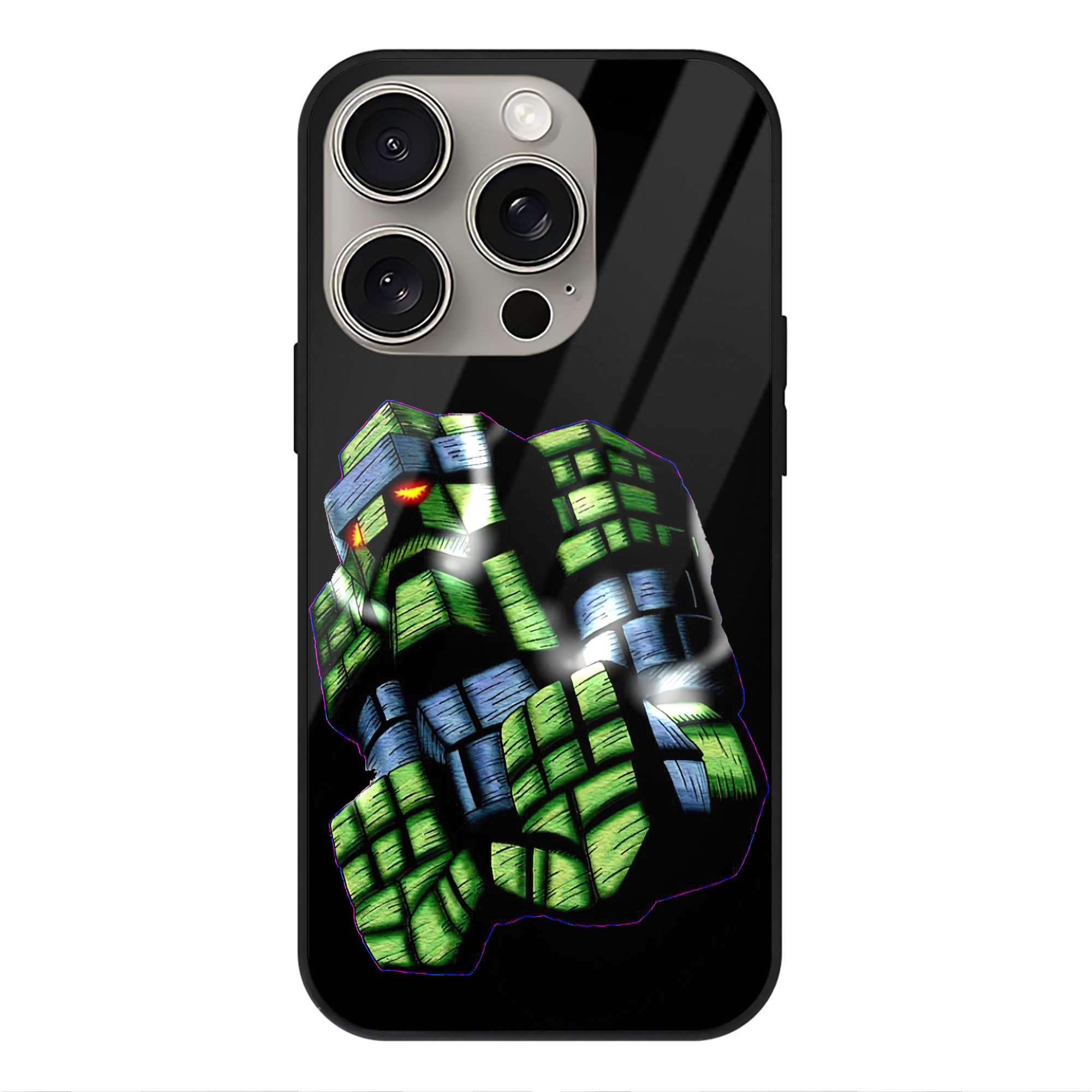 遊☆戯☆王 Yu-Gi-Oh! 【iPhone15Pro対応】スマホケース 耐衝撃＆黄変防止 背面ガラス