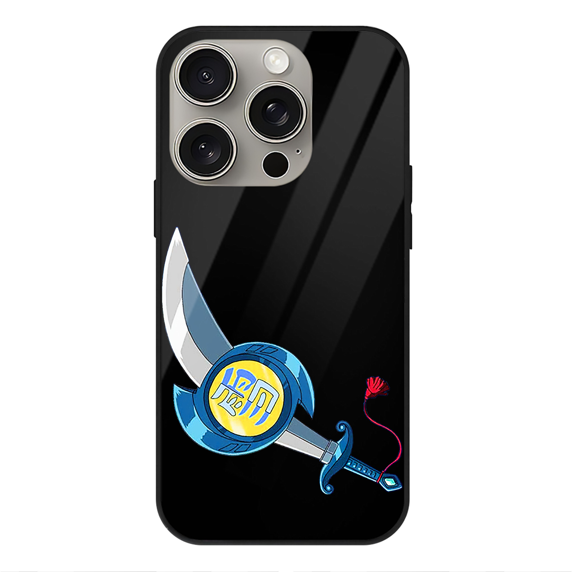 遊☆戯☆王 Yu-Gi-Oh! 【iPhone15Pro対応】スマホケース 耐衝撃＆黄変防止 背面ガラス