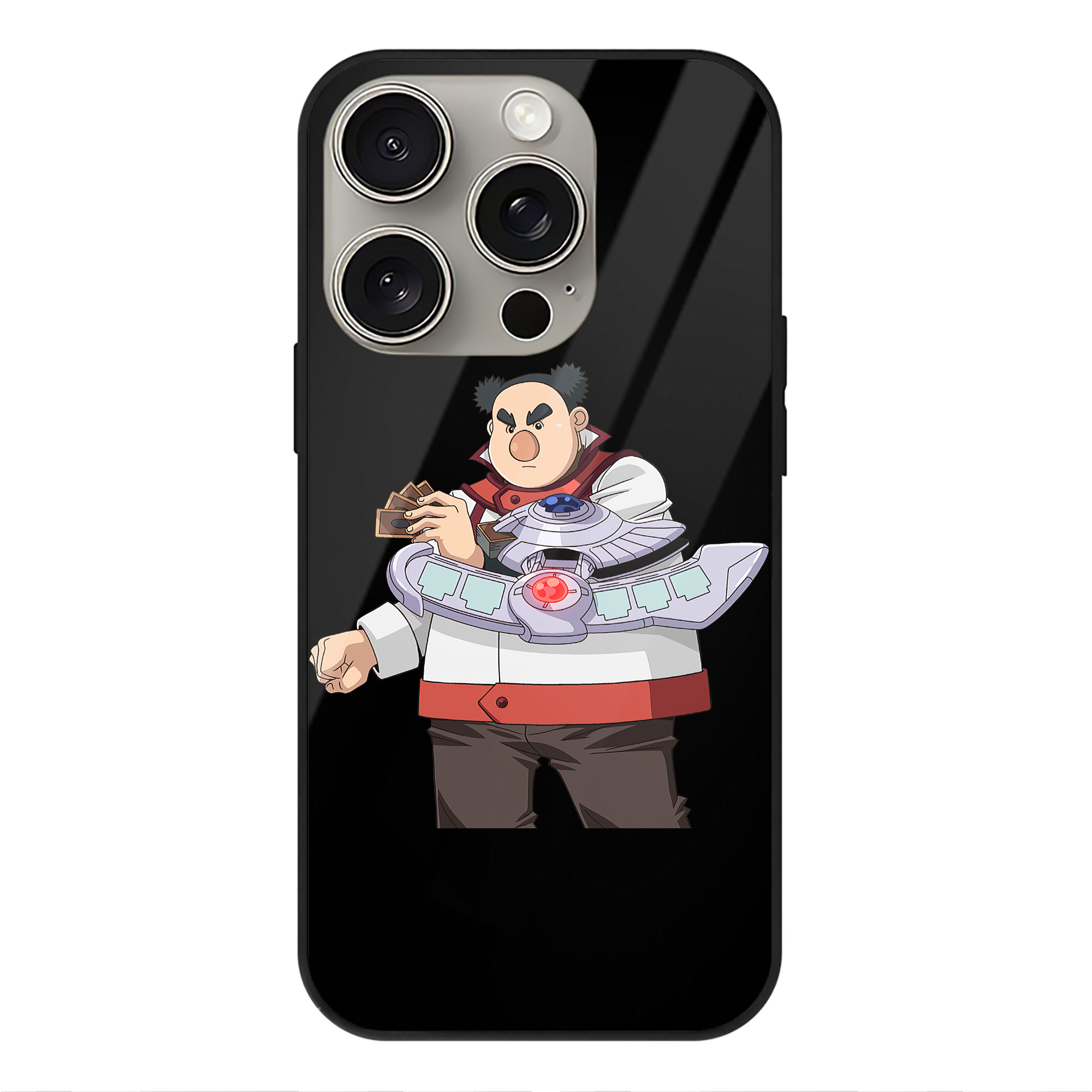 遊☆戯☆王 Yu-Gi-Oh! 【iPhone15Pro対応】スマホケース 耐衝撃＆黄変防止 背面ガラス
