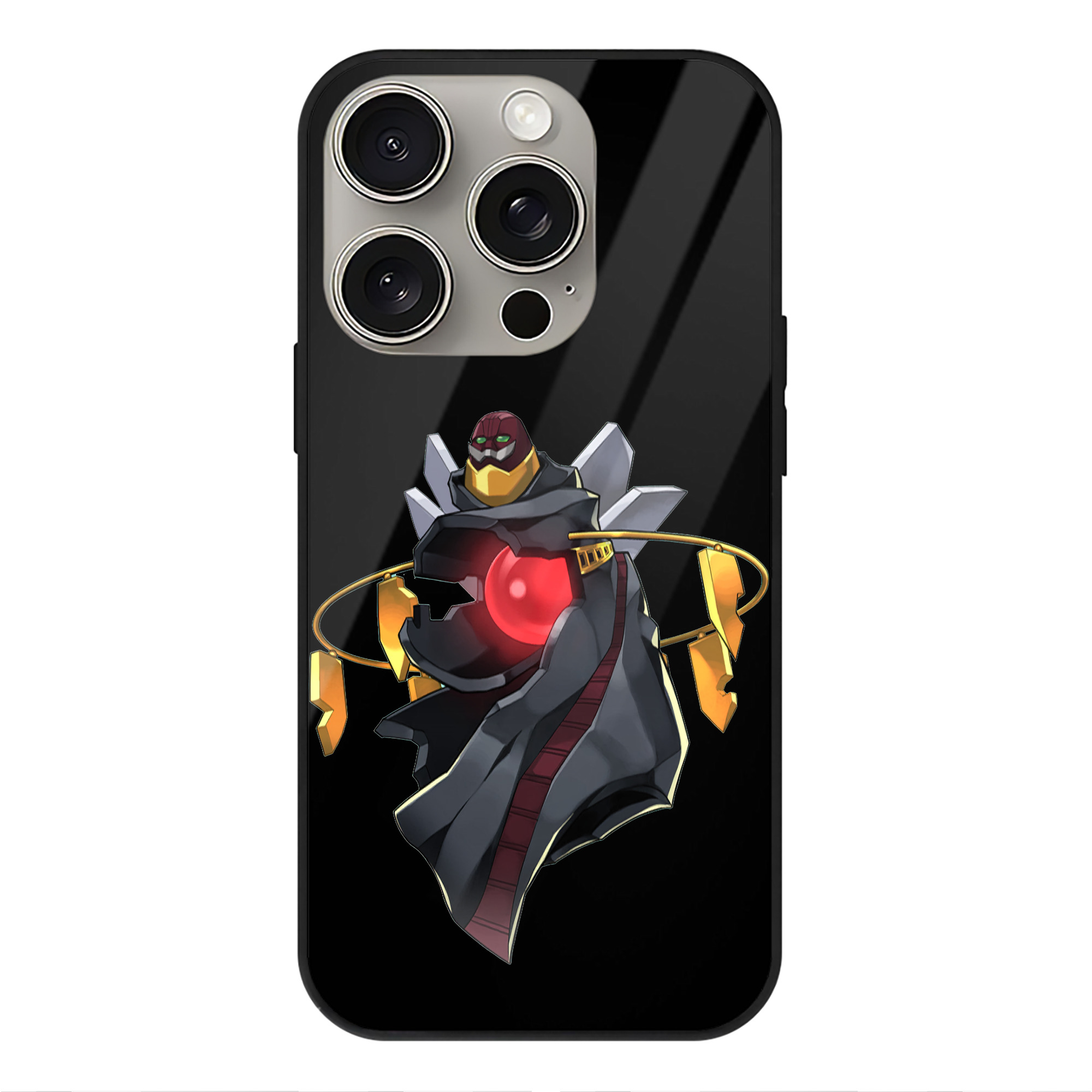 遊☆戯☆王 Yu-Gi-Oh! 【iPhone15Pro対応】スマホケース 耐衝撃＆黄変防止 背面ガラス