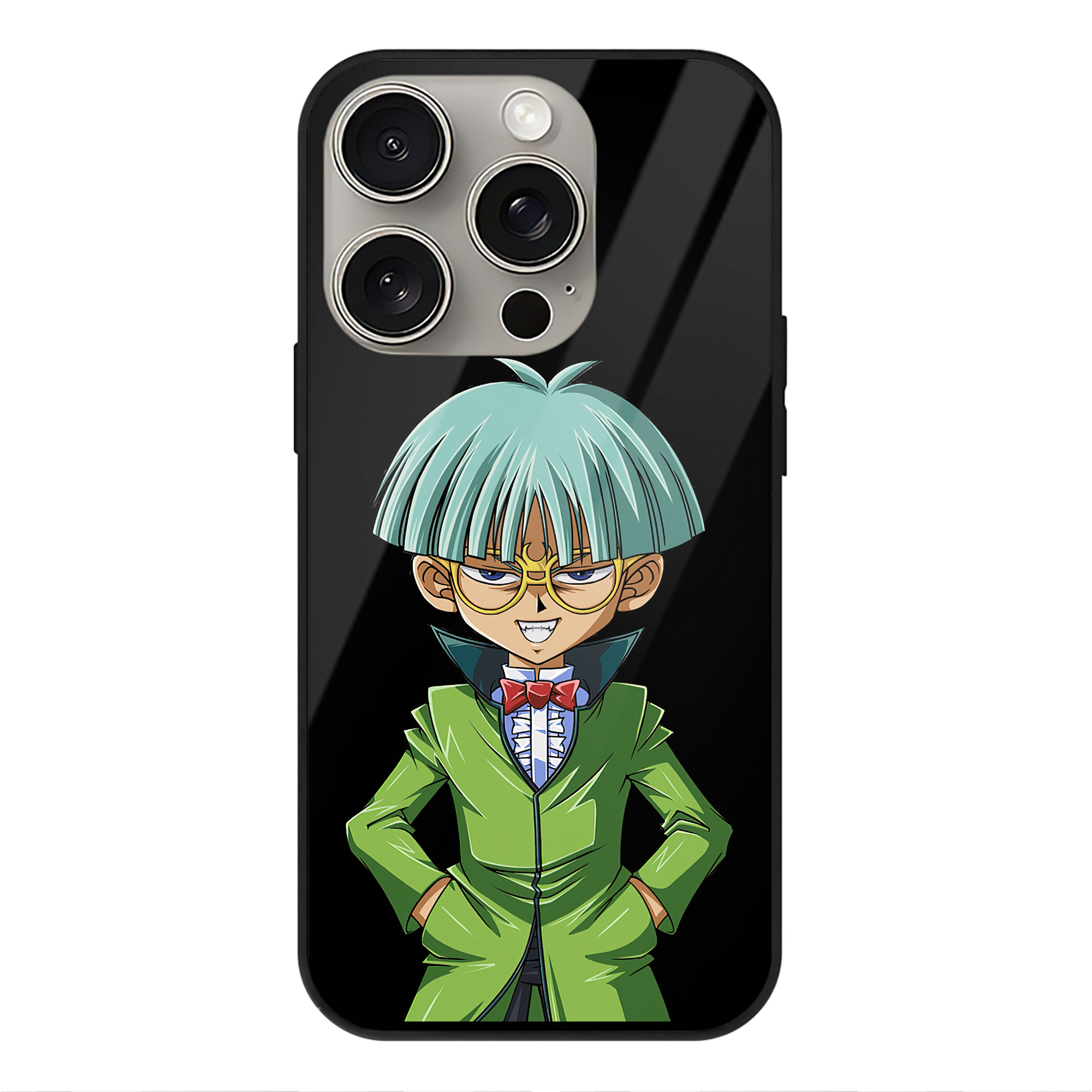 （画像用） 遊☆戯☆王 Yu-Gi-Oh! 【iPhone15Pro対応】スマホケース 耐衝撃＆黄変防止 背面ガラス