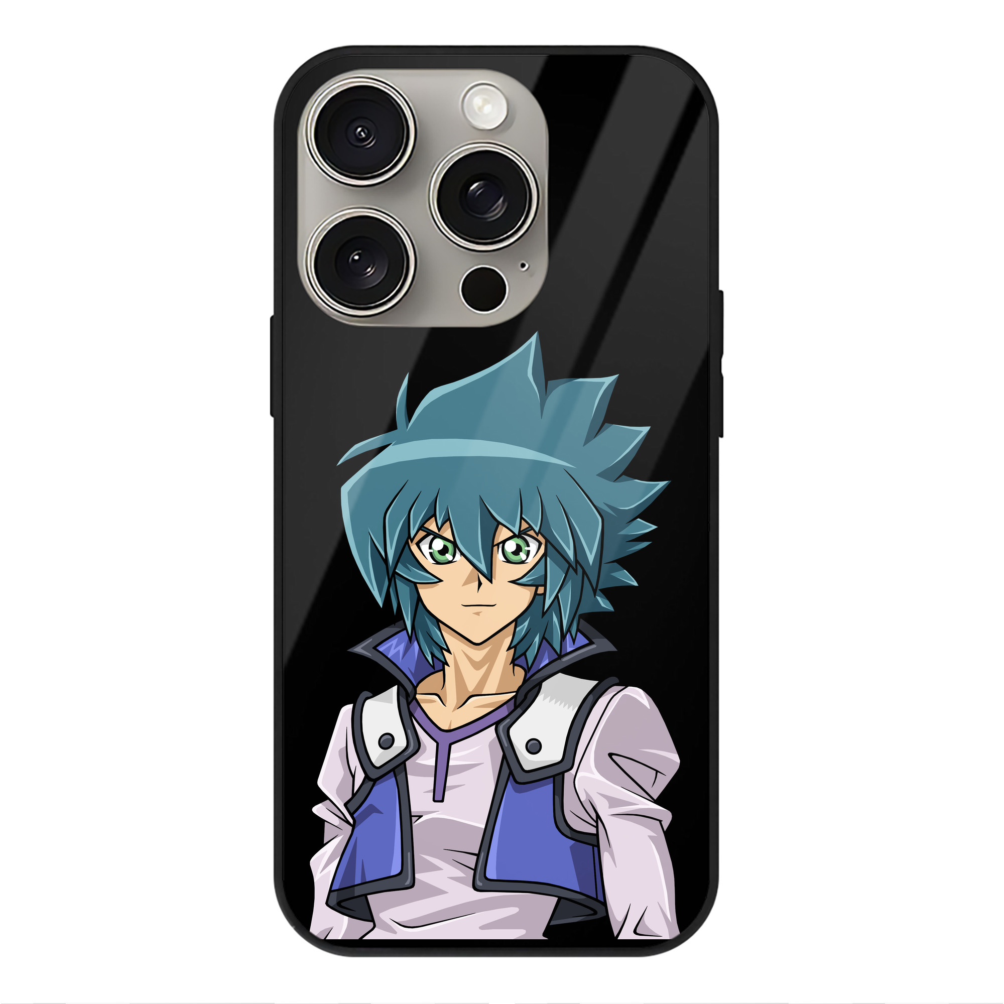 遊☆戯☆王 Yu-Gi-Oh! 【iPhone15Pro対応】スマホケース 耐衝撃＆黄変防止 背面ガラス