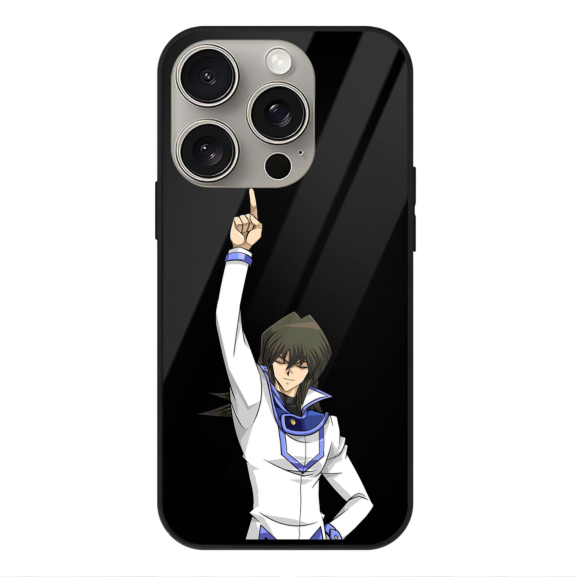 遊☆戯☆王 Yu-Gi-Oh! 【iPhone15Pro対応】スマホケース 耐衝撃＆黄変防止 背面ガラス