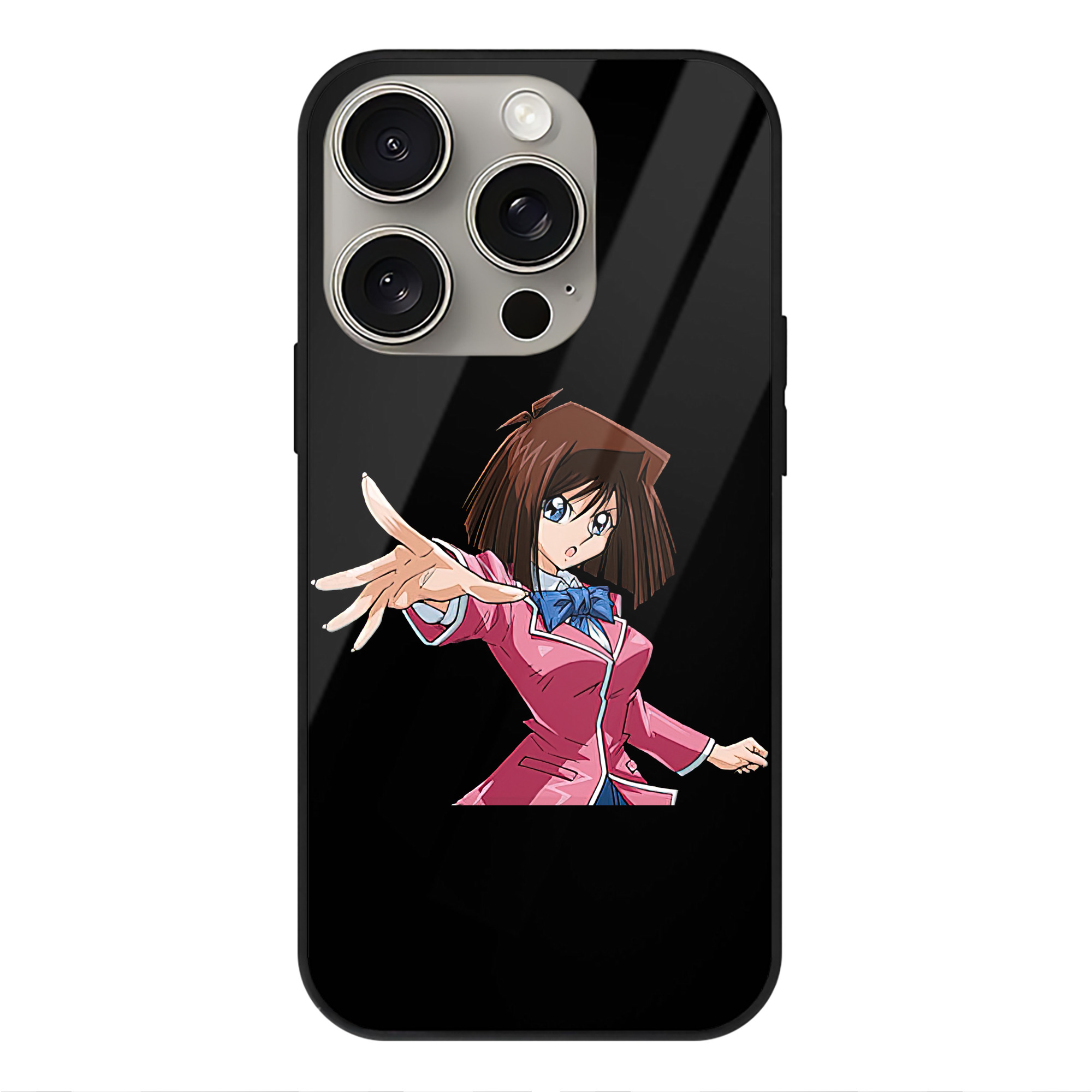 遊☆戯☆王 Yu-Gi-Oh! 【iPhone15Pro対応】スマホケース 耐衝撃＆黄変防止 背面ガラス