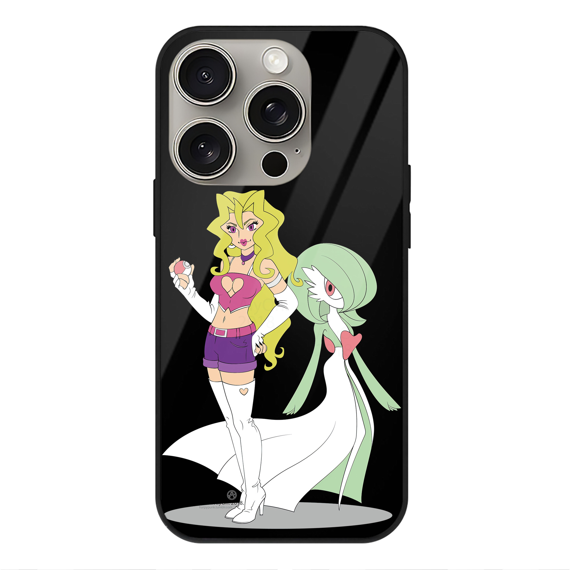 遊☆戯☆王 Yu-Gi-Oh! 【iPhone15Pro対応】スマホケース 耐衝撃＆黄変防止 背面ガラス