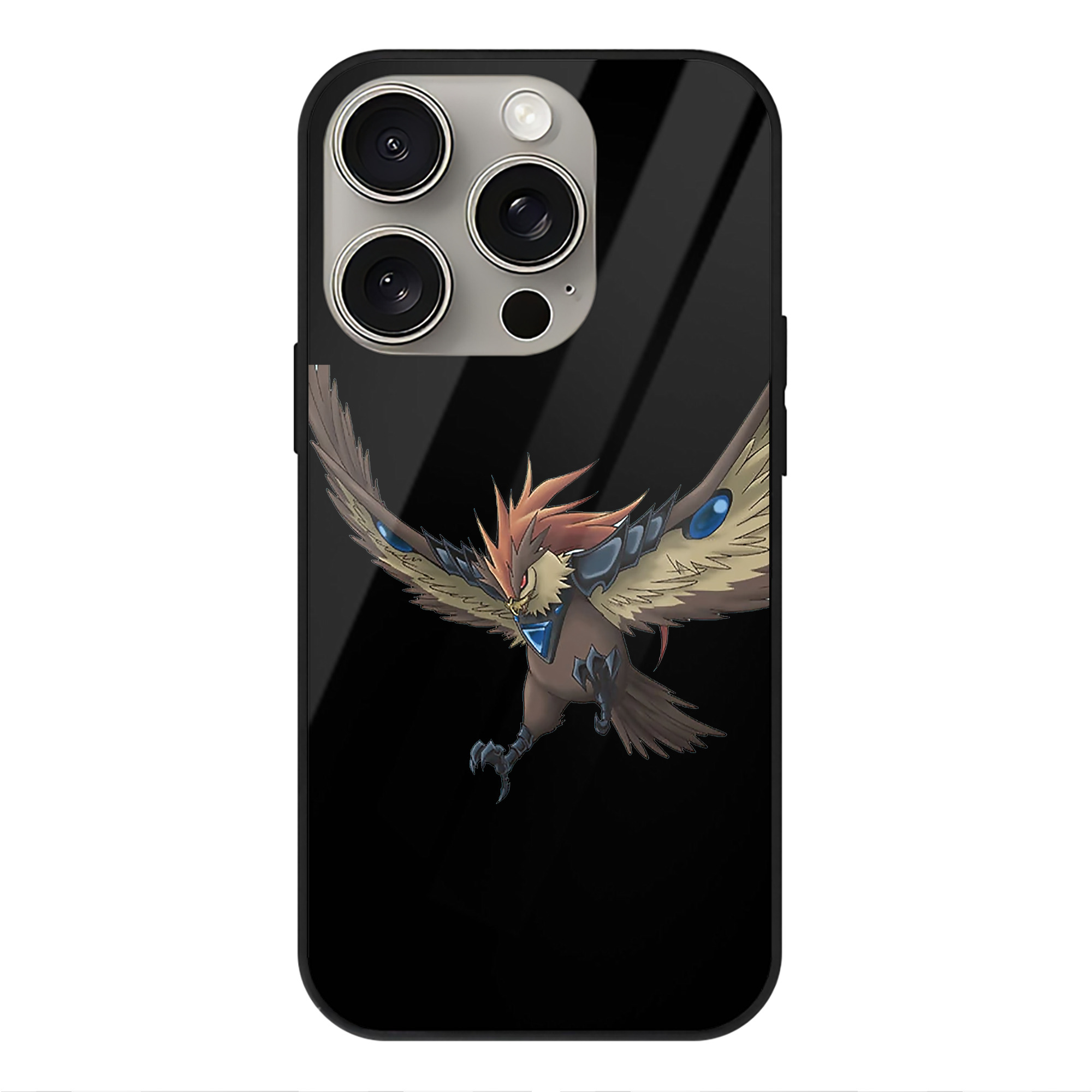 遊☆戯☆王 Yu-Gi-Oh! 【iPhone15Pro対応】スマホケース 耐衝撃＆黄変防止 背面ガラス