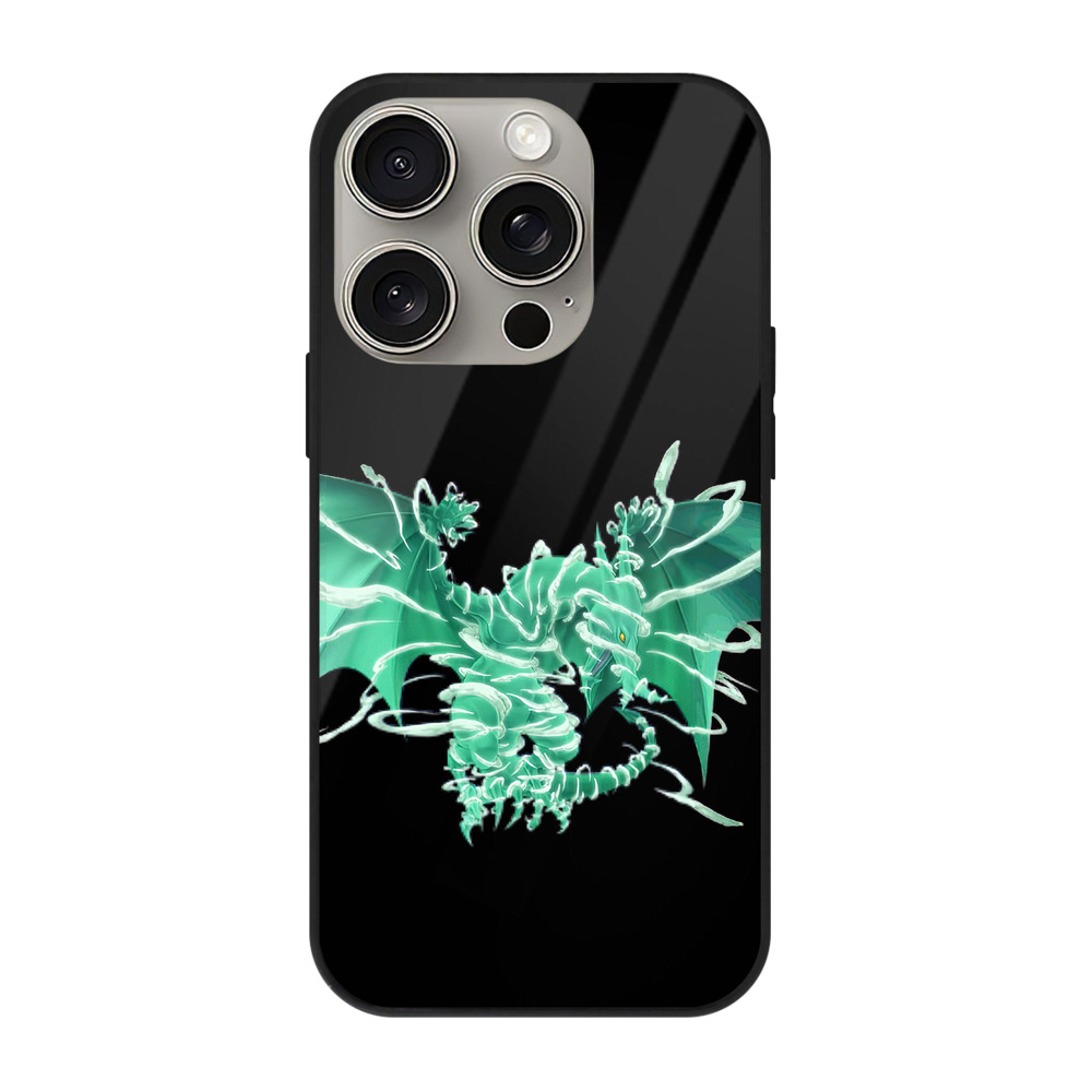 遊☆戯☆王 Yu-Gi-Oh! 【iPhone15Pro対応】スマホケース 耐衝撃＆黄変防止 背面ガラス
