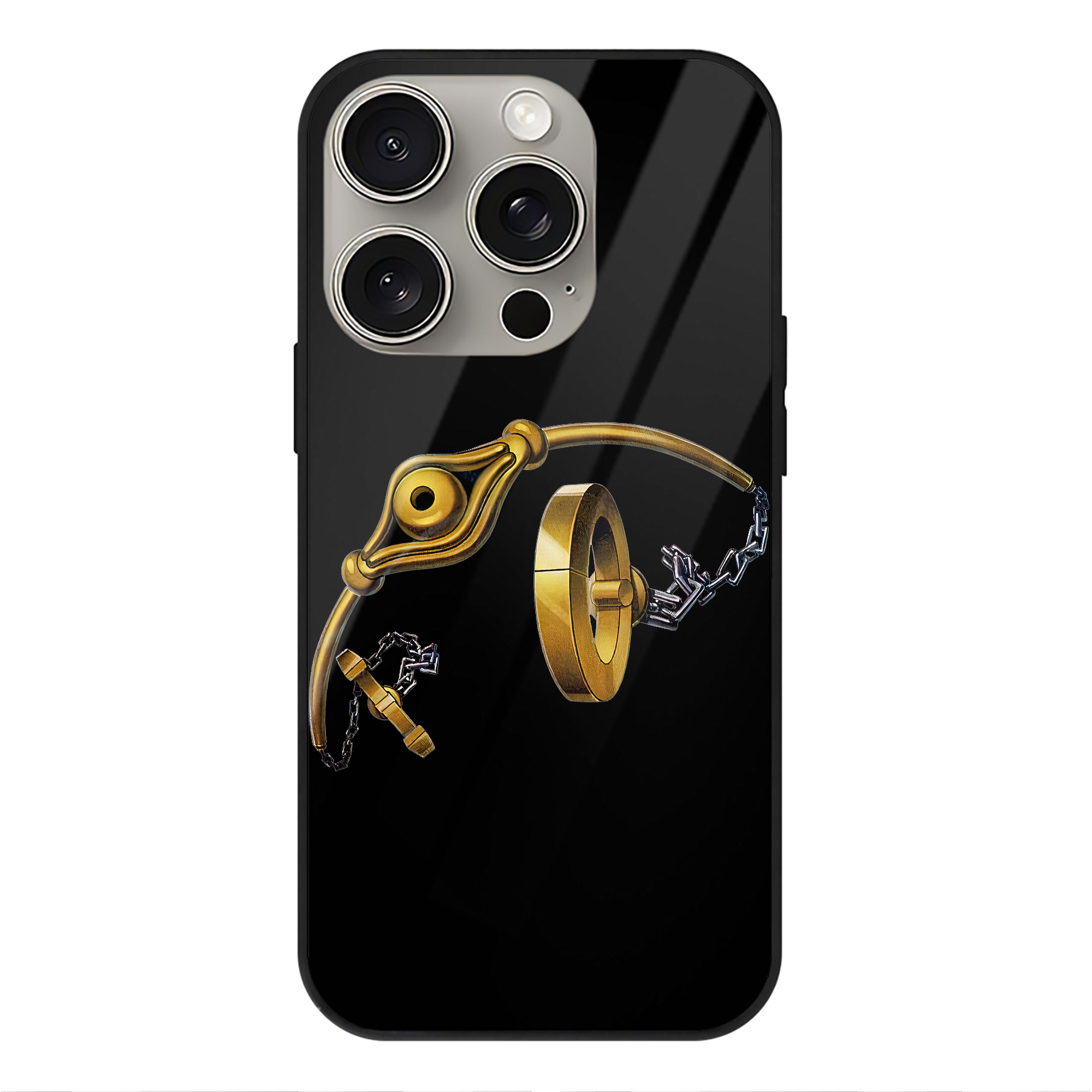 遊☆戯☆王 Yu-Gi-Oh! 【iPhone15Pro対応】スマホケース 耐衝撃＆黄変防止 背面ガラス