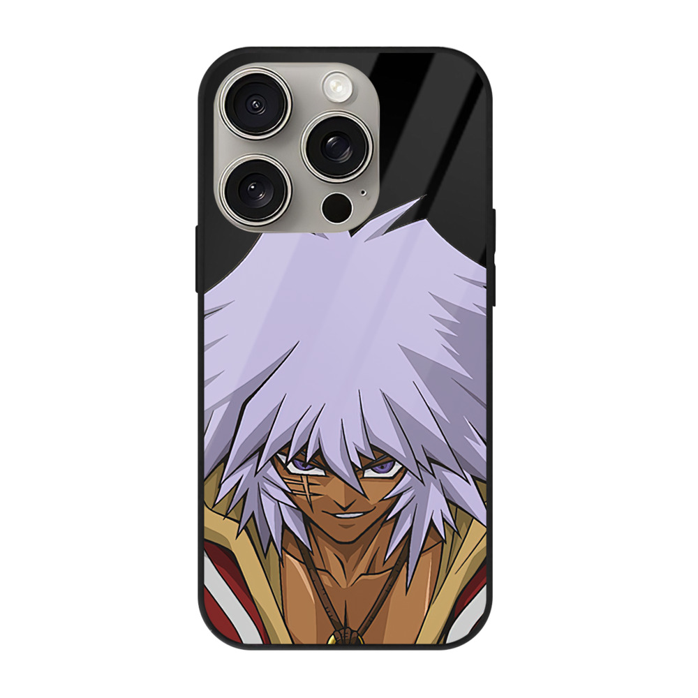 遊☆戯☆王 Yu-Gi-Oh! 【iPhone15Pro対応】スマホケース 耐衝撃＆黄変防止 背面ガラス
