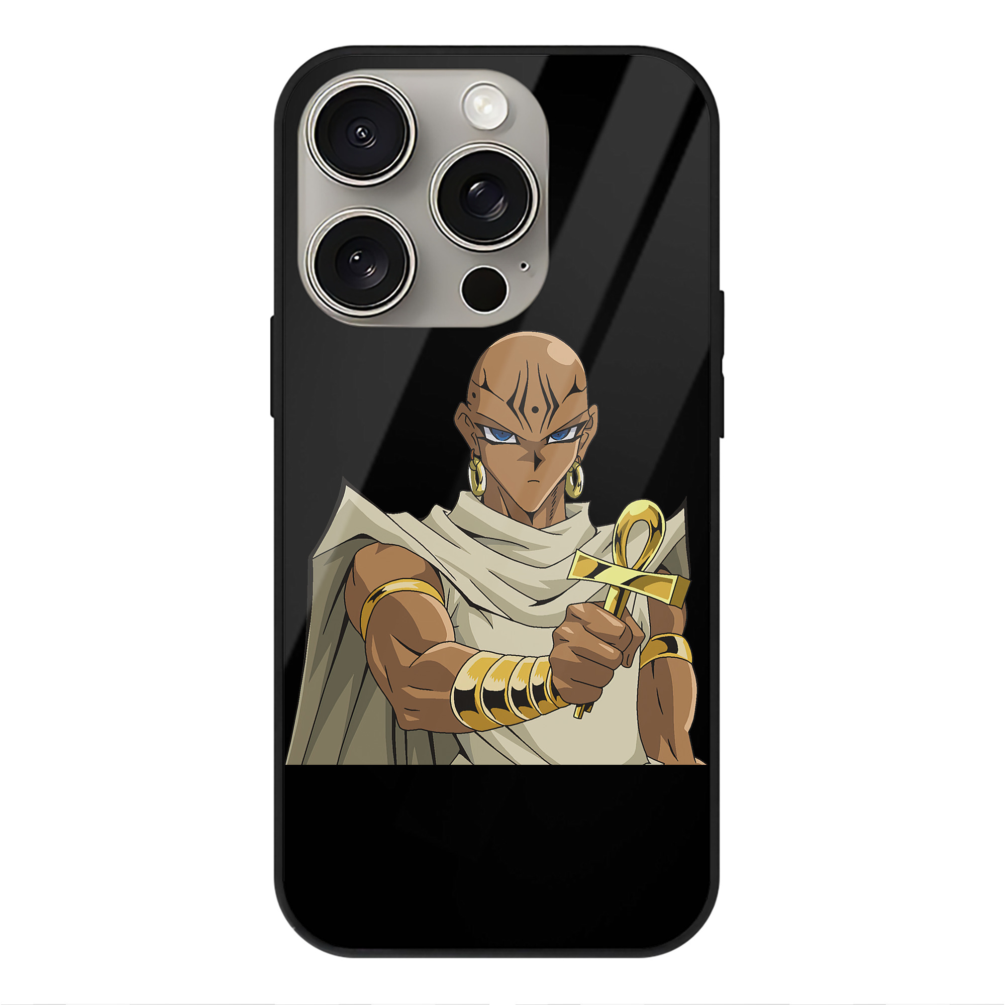 （画像用） 遊☆戯☆王 Yu-Gi-Oh! 【iPhone15Pro対応】スマホケース 耐衝撃＆黄変防止 背面ガラス