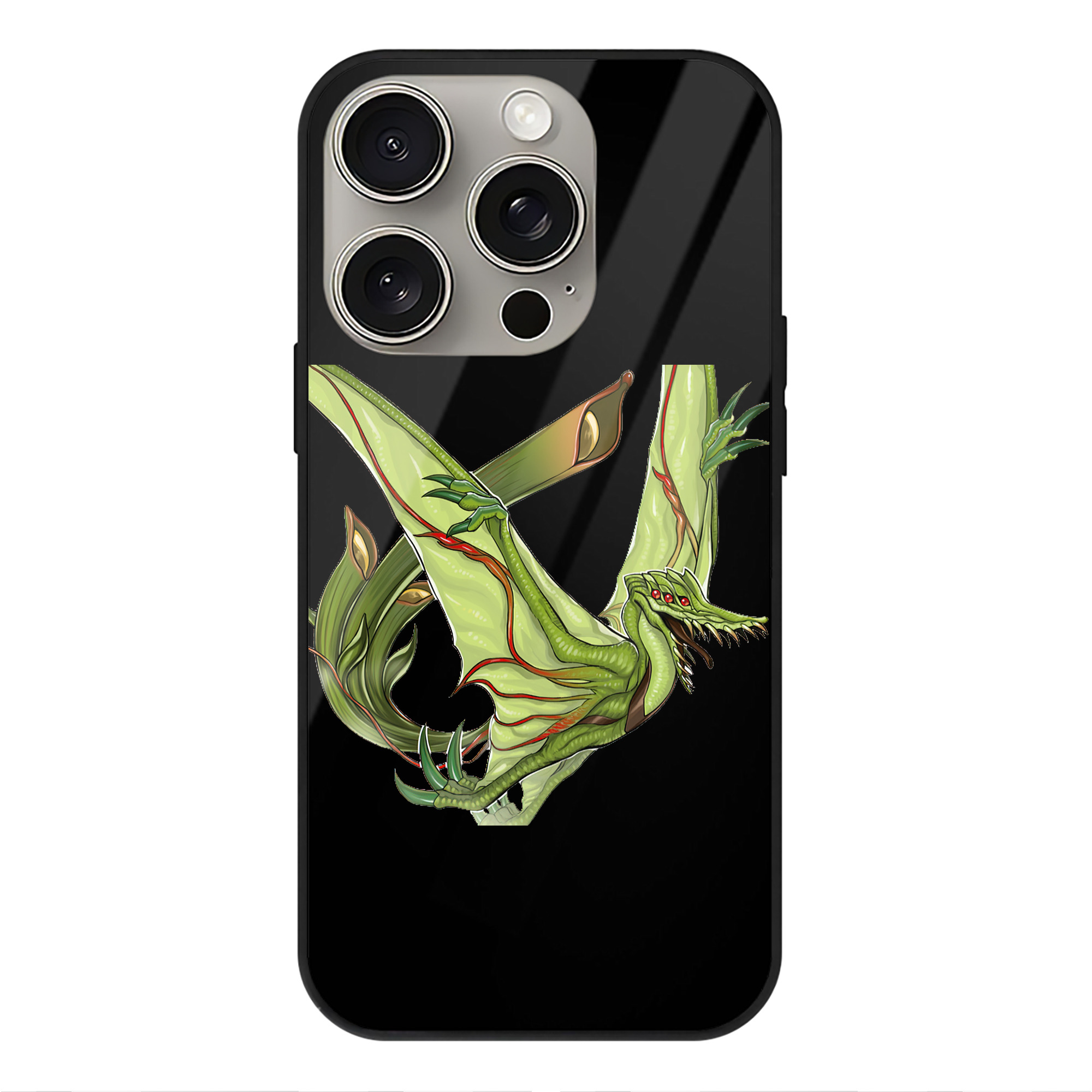 遊☆戯☆王 Yu-Gi-Oh! 【iPhone15Pro対応】スマホケース 耐衝撃＆黄変防止 背面ガラス