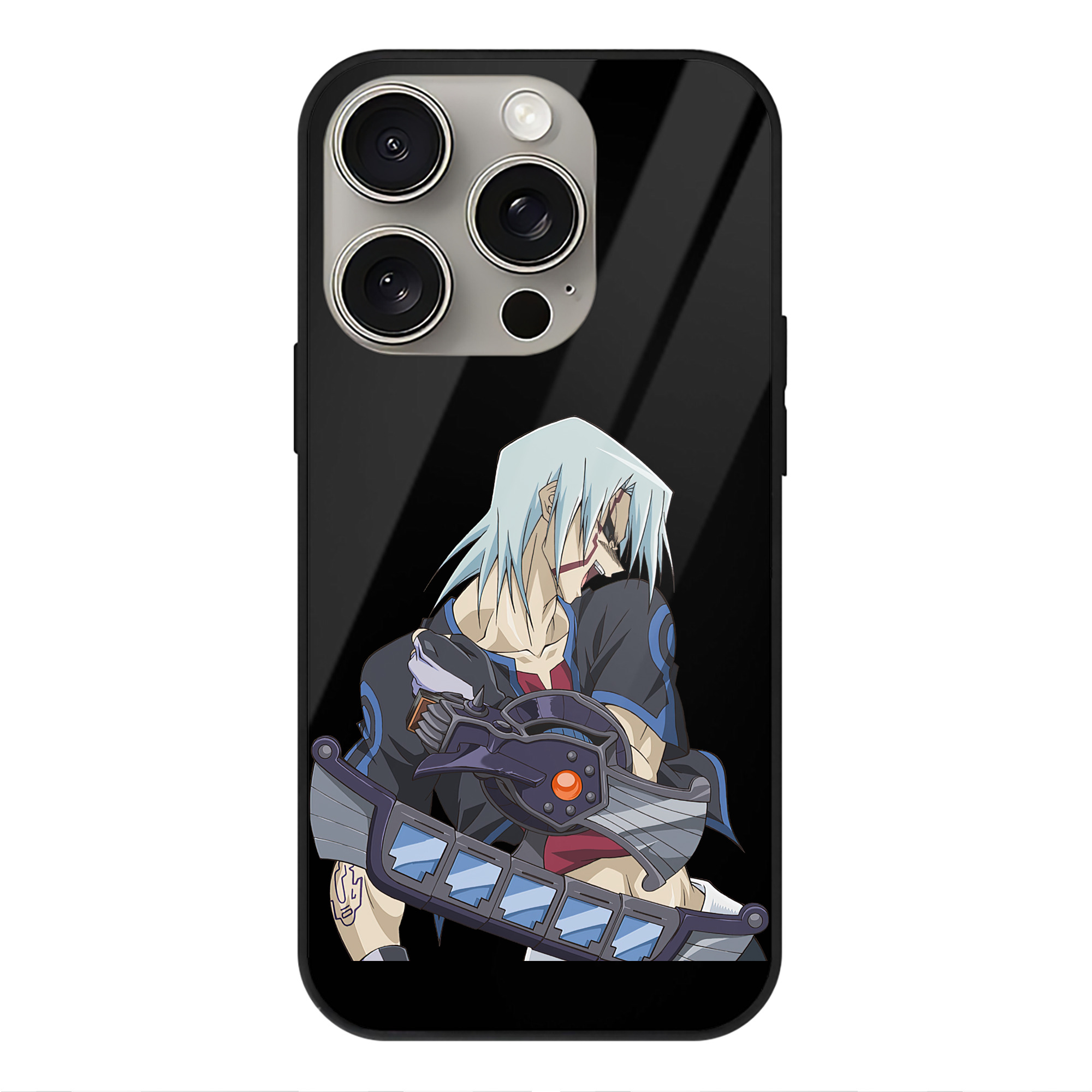 遊☆戯☆王 Yu-Gi-Oh! 【iPhone15Pro対応】スマホケース 耐衝撃＆黄変防止 背面ガラス