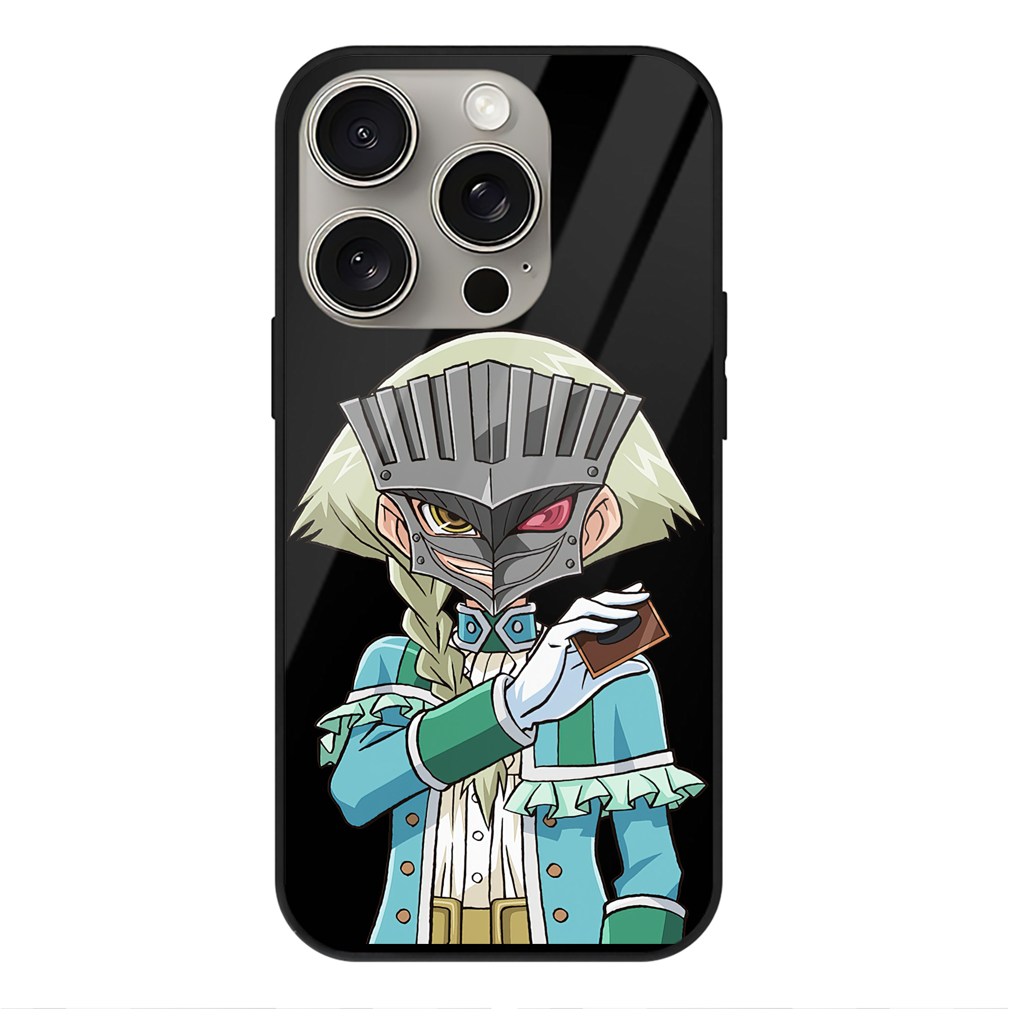 遊☆戯☆王 Yu-Gi-Oh! 【iPhone15Pro対応】スマホケース 耐衝撃＆黄変防止 背面ガラス