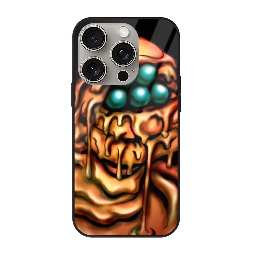 遊☆戯☆王 Yu-Gi-Oh! 【iPhone15Pro対応】スマホケース 耐衝撃＆黄変防止 背面ガラス