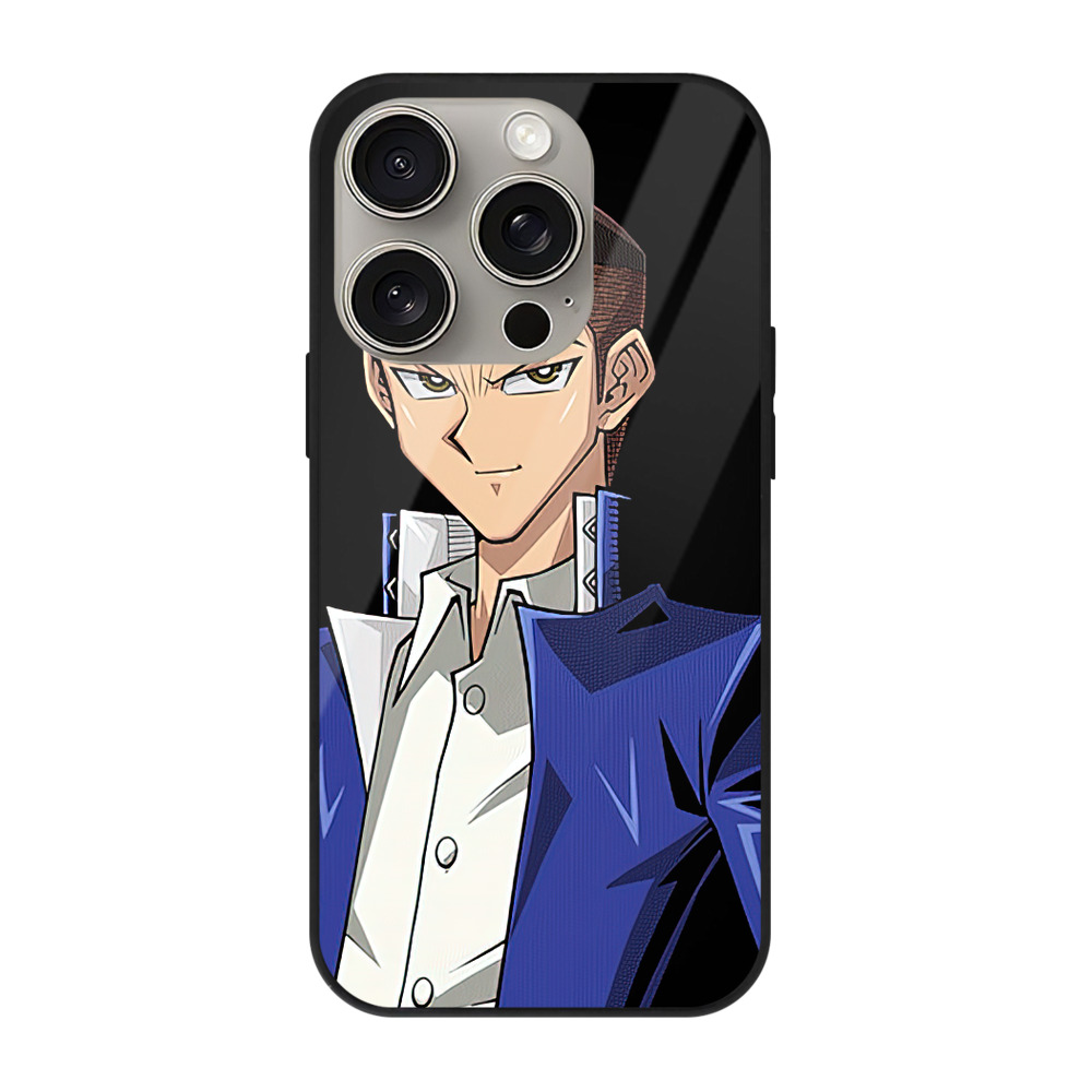 遊☆戯☆王 Yu-Gi-Oh! 【iPhone15Pro対応】スマホケース 耐衝撃＆黄変防止 背面ガラス
