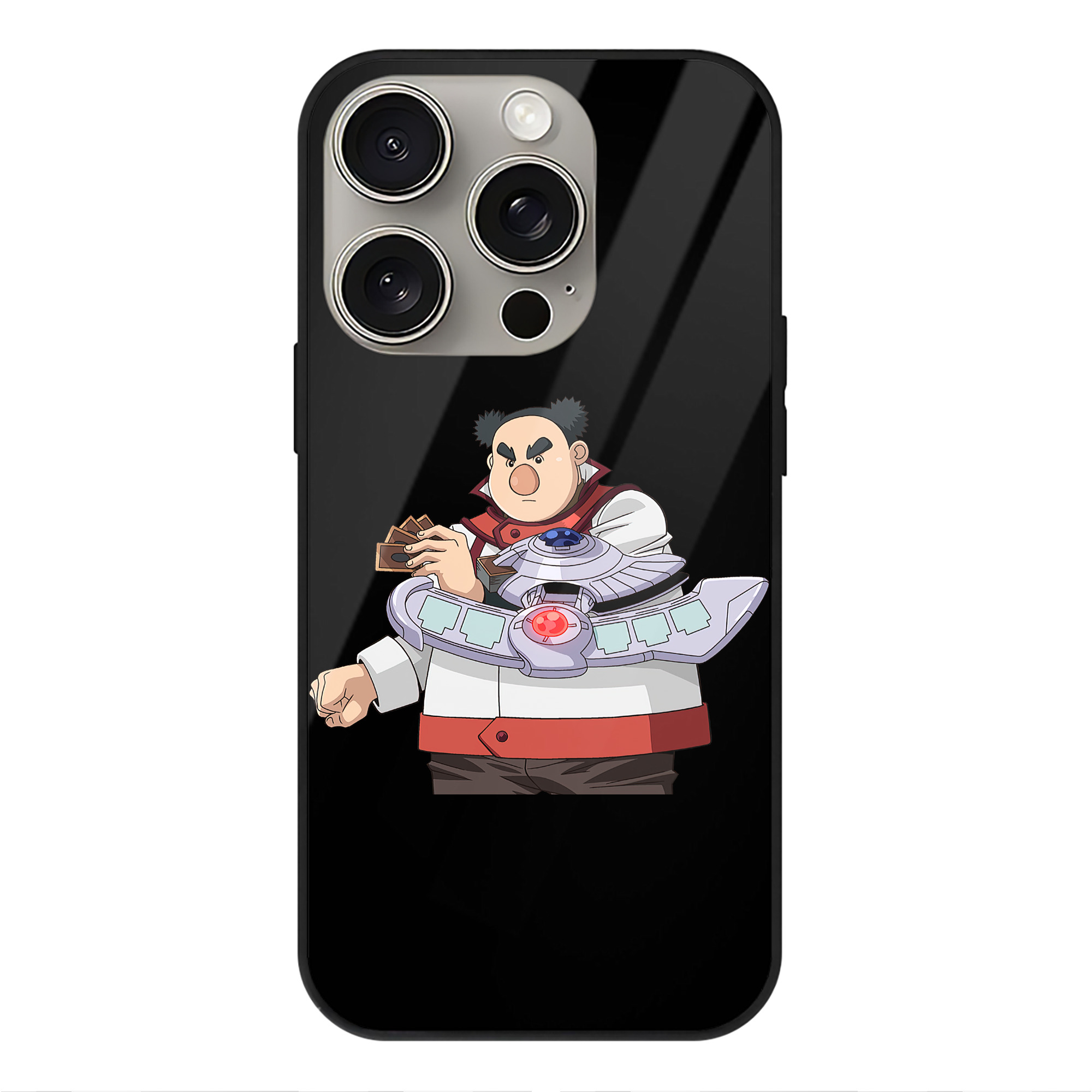 遊☆戯☆王 Yu-Gi-Oh! 【iPhone15Pro対応】スマホケース 耐衝撃＆黄変防止 背面ガラス