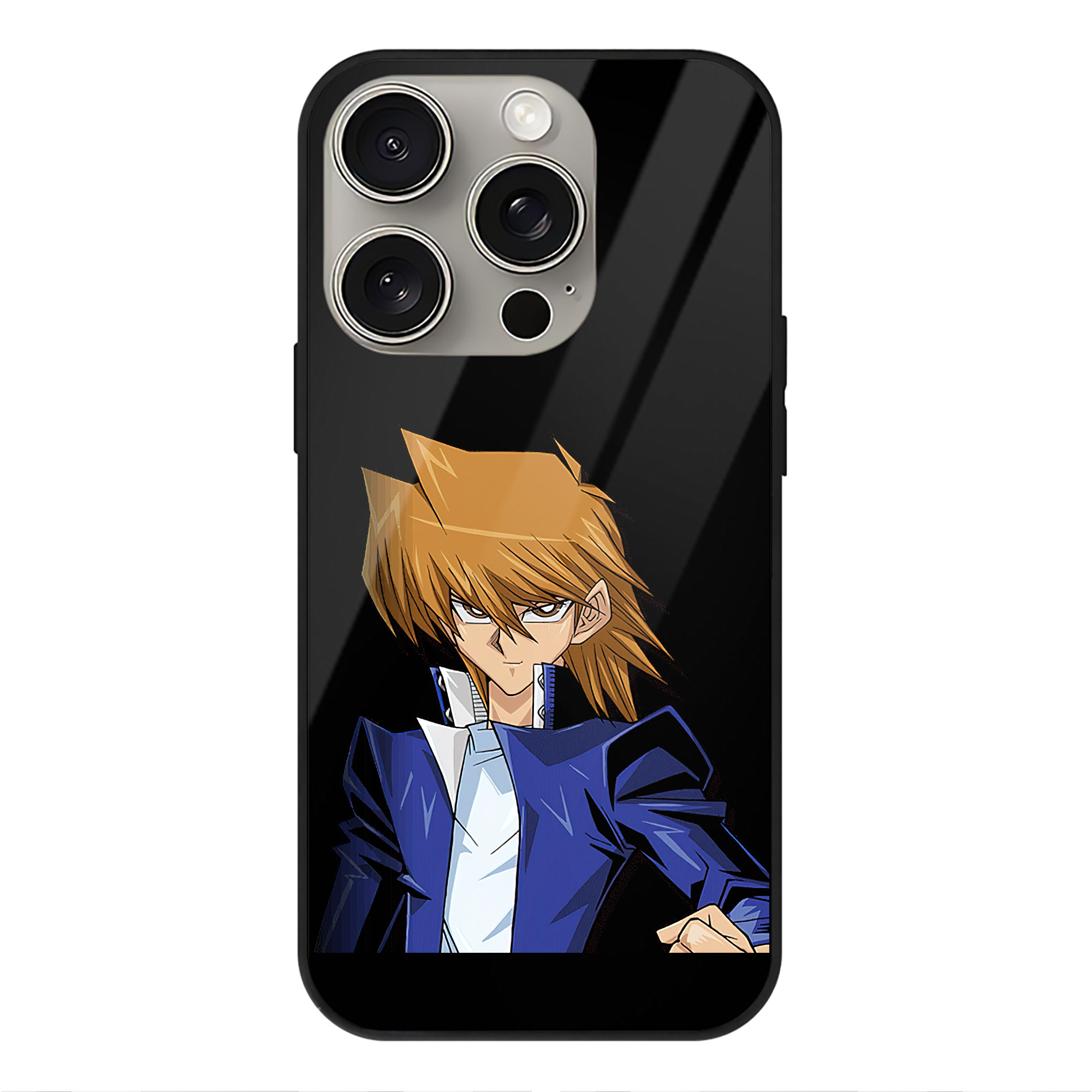 遊☆戯☆王 Yu-Gi-Oh! 【iPhone15Pro対応】スマホケース 耐衝撃＆黄変防止 背面ガラス