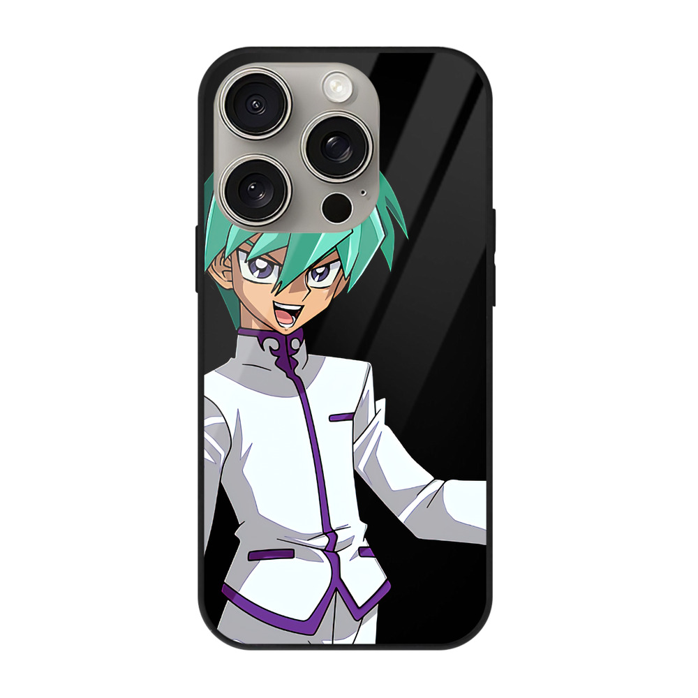 遊☆戯☆王 Yu-Gi-Oh! 【iPhone15Pro対応】スマホケース 耐衝撃＆黄変防止 背面ガラス