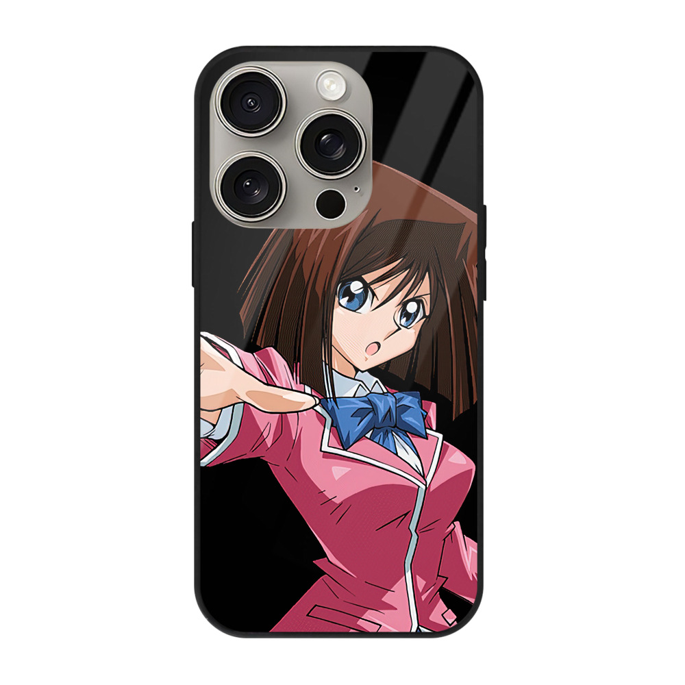 遊☆戯☆王 Yu-Gi-Oh! 【iPhone15Pro対応】スマホケース 耐衝撃＆黄変防止 背面ガラス