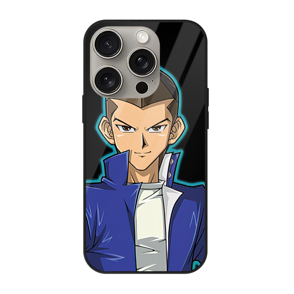 遊☆戯☆王 Yu-Gi-Oh! 【iPhone15Pro対応】スマホケース 耐衝撃＆黄変防止 背面ガラス