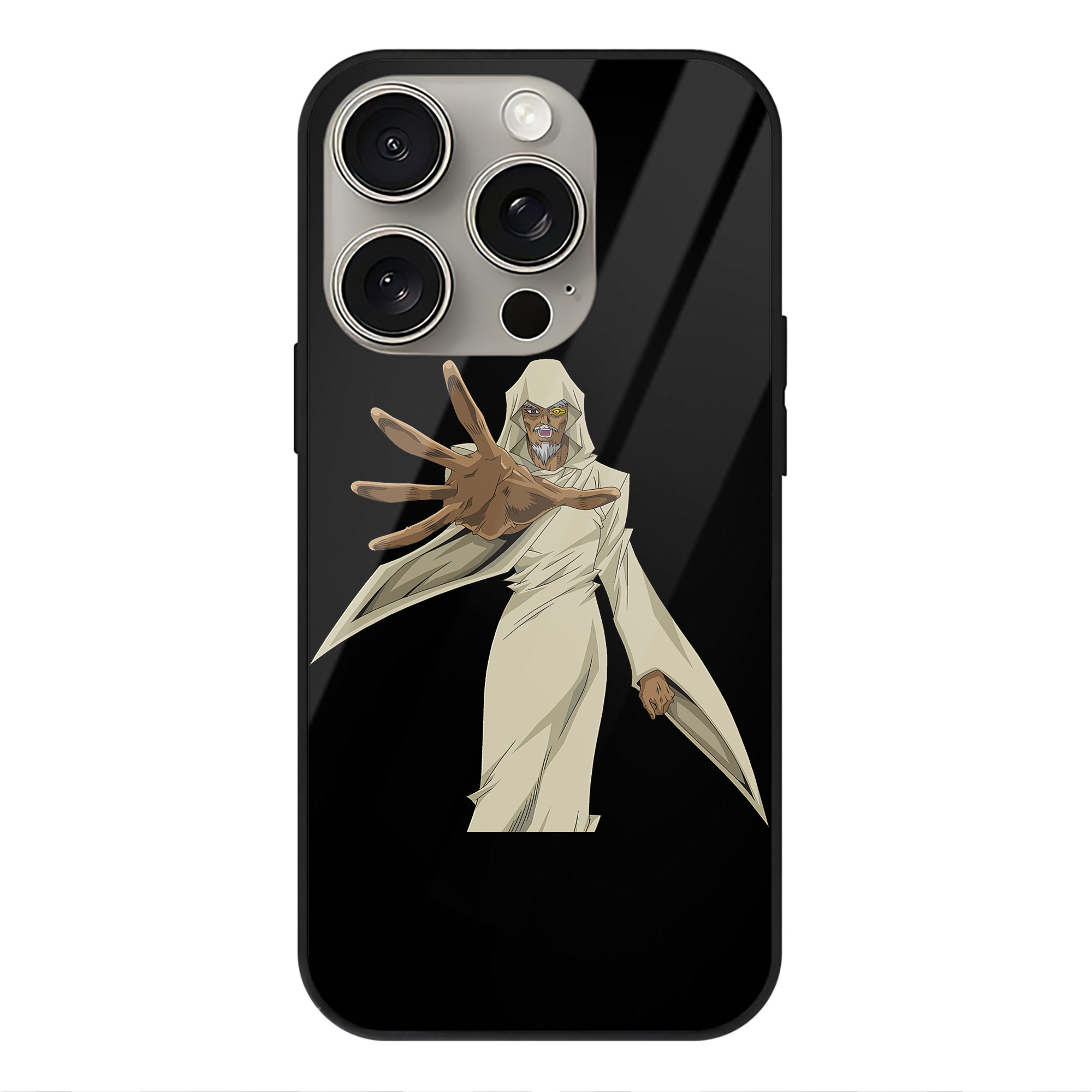 遊☆戯☆王 Yu-Gi-Oh! 【iPhone15Pro対応】スマホケース 耐衝撃＆黄変防止 背面ガラス