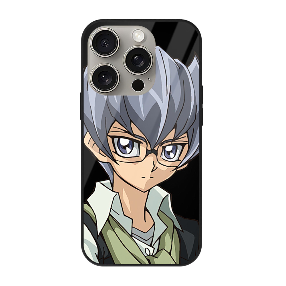 遊☆戯☆王 Yu-Gi-Oh! 【iPhone15Pro対応】スマホケース 耐衝撃＆黄変防止 背面ガラス