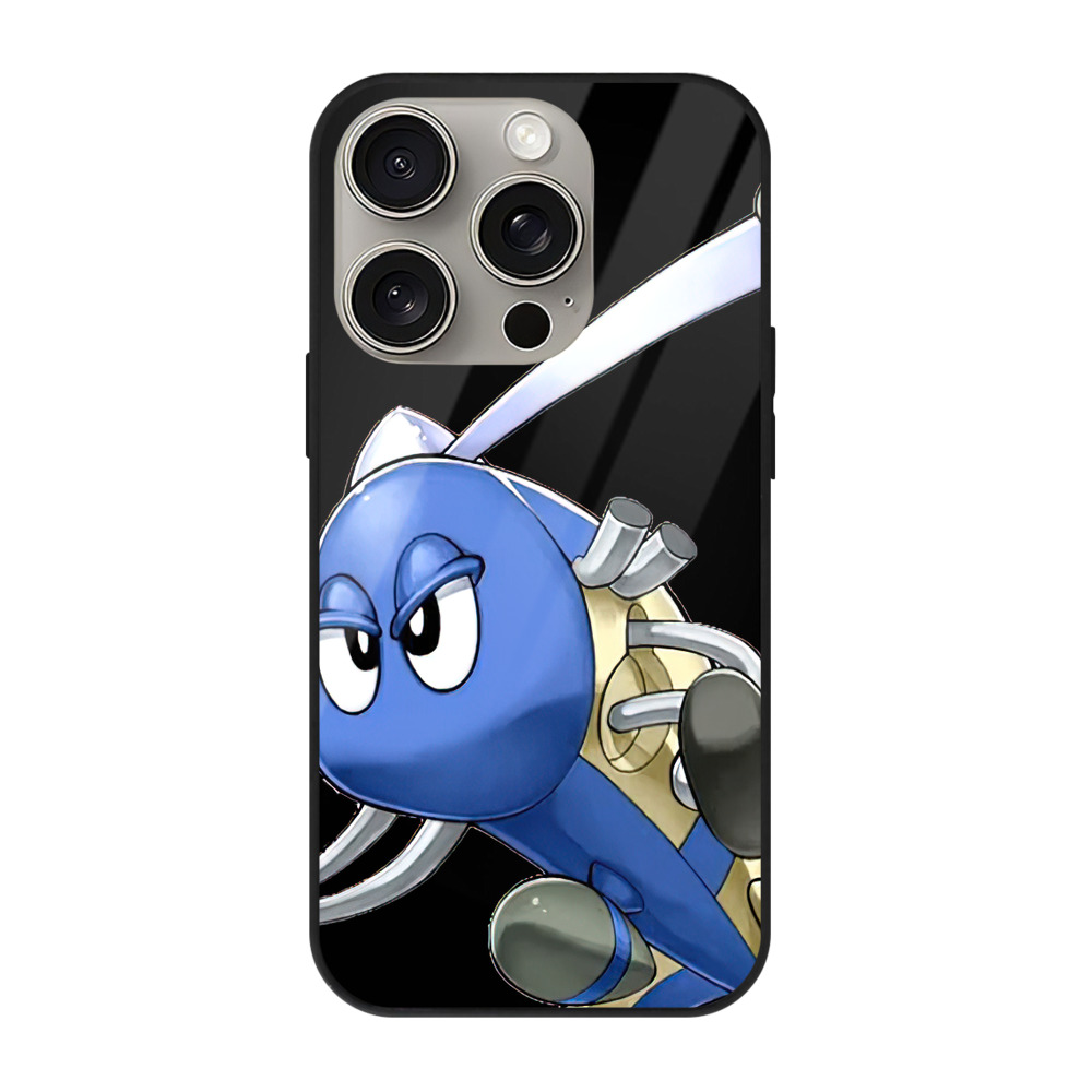 遊☆戯☆王 Yu-Gi-Oh! 【iPhone15Pro対応】スマホケース 耐衝撃＆黄変防止 背面ガラス