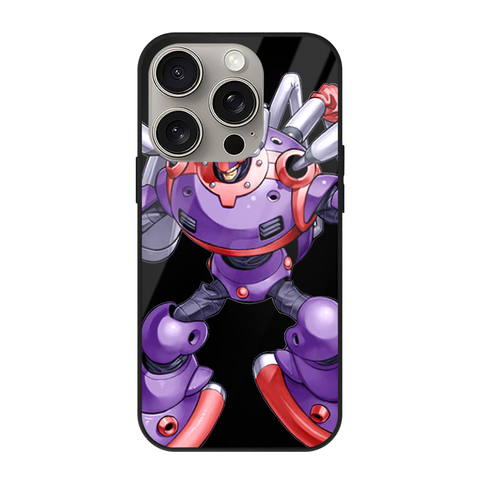 遊☆戯☆王 Yu-Gi-Oh! 【iPhone15Pro対応】スマホケース 耐衝撃＆黄変防止 背面ガラス