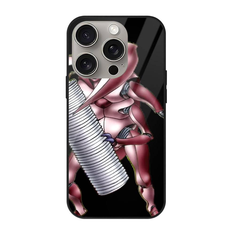 遊☆戯☆王 Yu-Gi-Oh! 【iPhone15Pro対応】スマホケース 耐衝撃＆黄変防止 背面ガラス