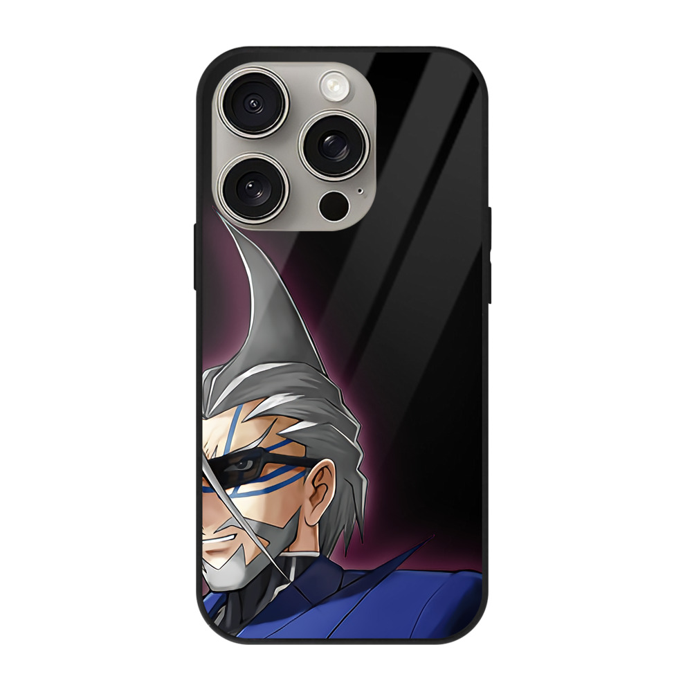 （画像用） 遊☆戯☆王 Yu-Gi-Oh! 【iPhone15Pro対応】スマホケース 耐衝撃＆黄変防止 背面ガラス