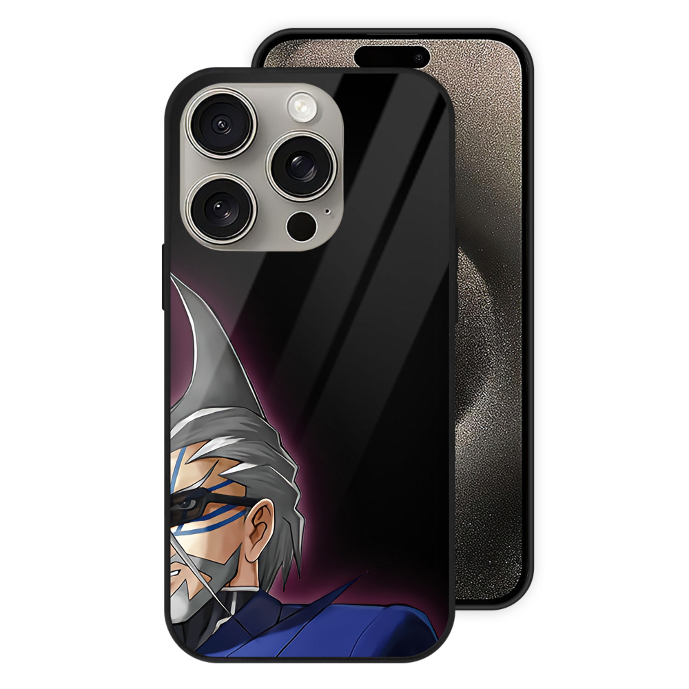 （画像用） 遊☆戯☆王 Yu-Gi-Oh! 【iPhone15Pro対応】スマホケース 耐衝撃＆黄変防止 背面ガラス