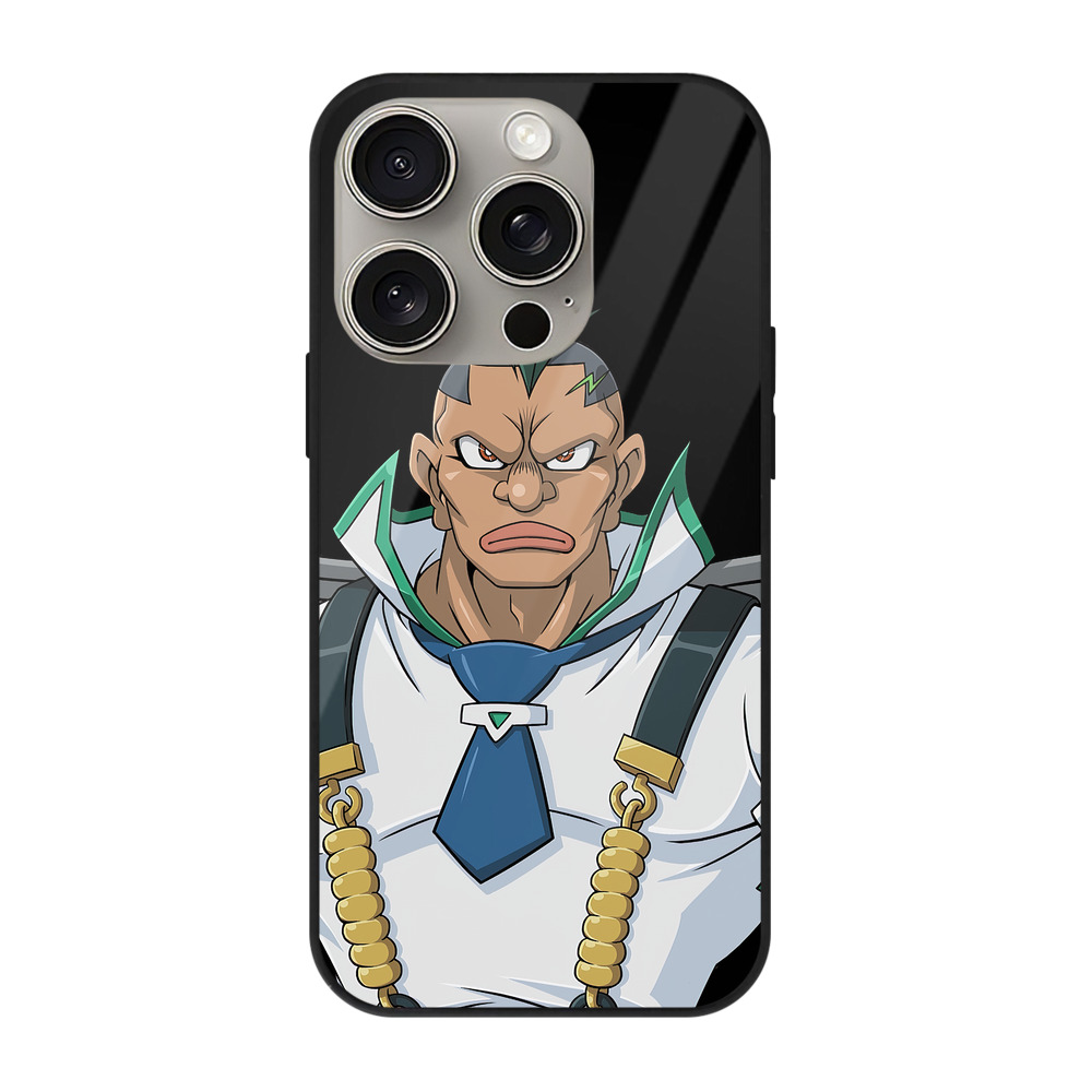 遊☆戯☆王 Yu-Gi-Oh! 【iPhone15Pro対応】スマホケース 耐衝撃＆黄変防止 背面ガラス