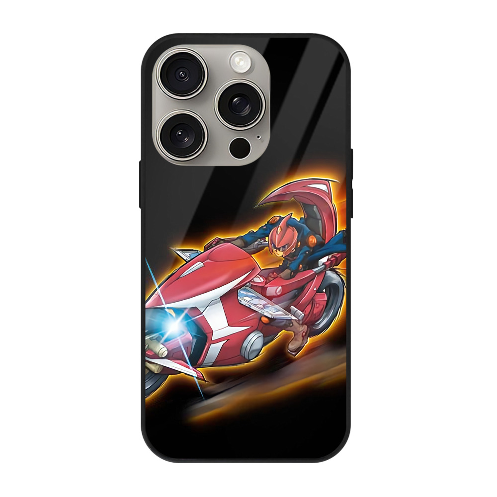 遊☆戯☆王 Yu-Gi-Oh! 【iPhone15Pro対応】スマホケース 耐衝撃＆黄変防止 背面ガラス