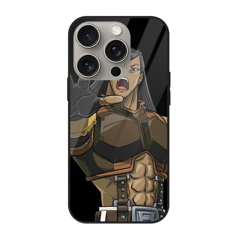 遊☆戯☆王 Yu-Gi-Oh! 【iPhone15Pro対応】スマホケース 耐衝撃＆黄変防止 背面ガラス