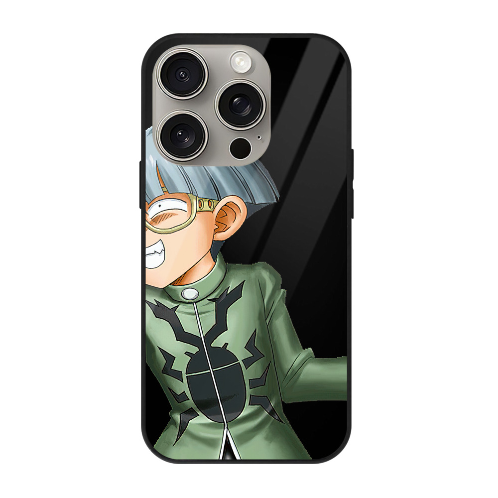 遊☆戯☆王 Yu-Gi-Oh! 【iPhone15Pro対応】スマホケース 耐衝撃＆黄変防止 背面ガラス