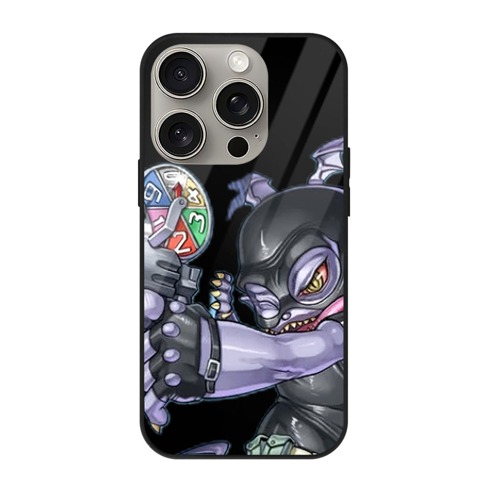 遊☆戯☆王 Yu-Gi-Oh! 【iPhone15Pro対応】スマホケース 耐衝撃＆黄変防止 背面ガラス
