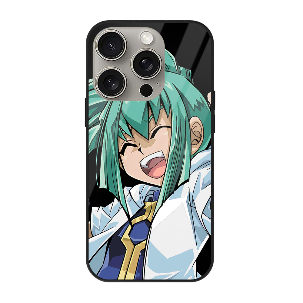 遊☆戯☆王 Yu-Gi-Oh! 【iPhone15Pro対応】スマホケース 耐衝撃＆黄変防止 背面ガラス