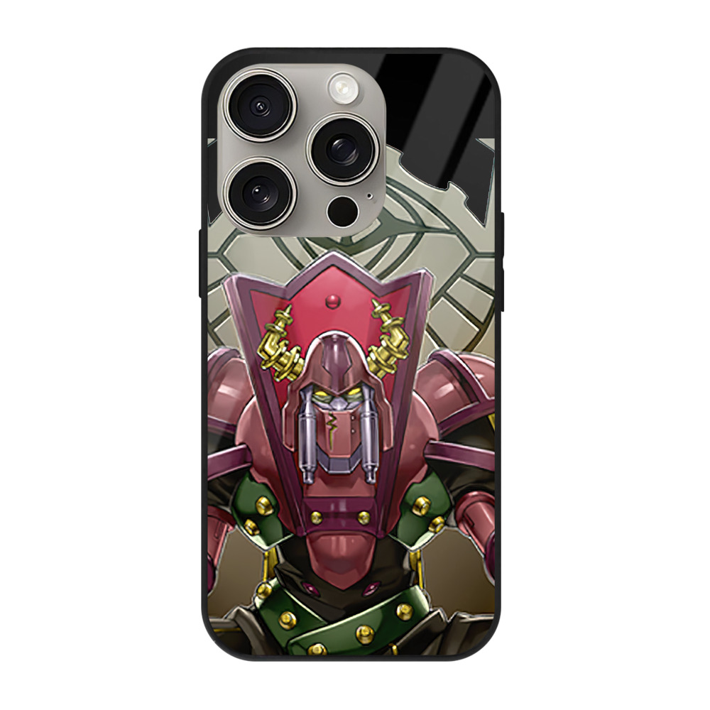 遊☆戯☆王 Yu-Gi-Oh! 【iPhone15Pro対応】スマホケース 耐衝撃＆黄変防止 背面ガラス