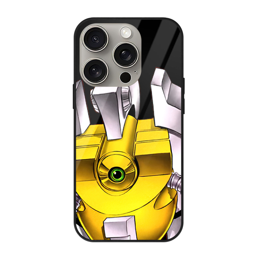 遊☆戯☆王 Yu-Gi-Oh! 【iPhone15Pro対応】スマホケース 耐衝撃＆黄変防止 背面ガラス