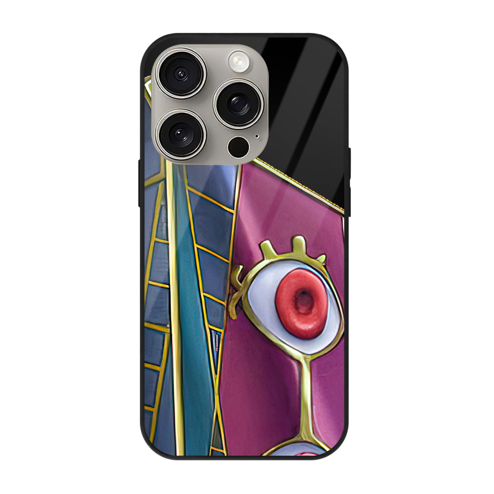 遊☆戯☆王 Yu-Gi-Oh! 【iPhone15Pro対応】スマホケース 耐衝撃＆黄変防止 背面ガラス