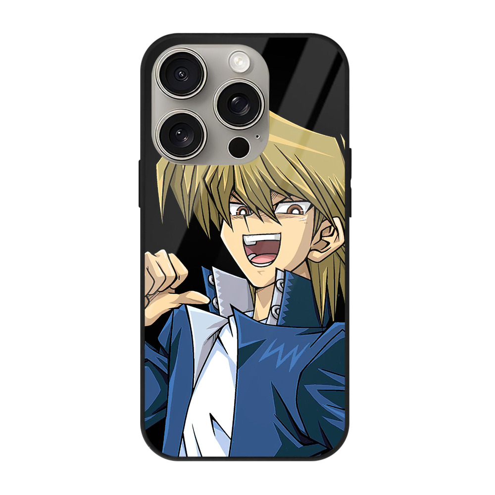遊☆戯☆王 Yu-Gi-Oh! 【iPhone15Pro対応】スマホケース 耐衝撃＆黄変防止 背面ガラス