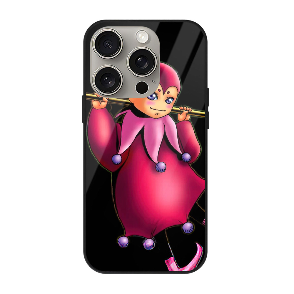 遊☆戯☆王 Yu-Gi-Oh! 【iPhone15Pro対応】スマホケース 耐衝撃＆黄変防止 背面ガラス