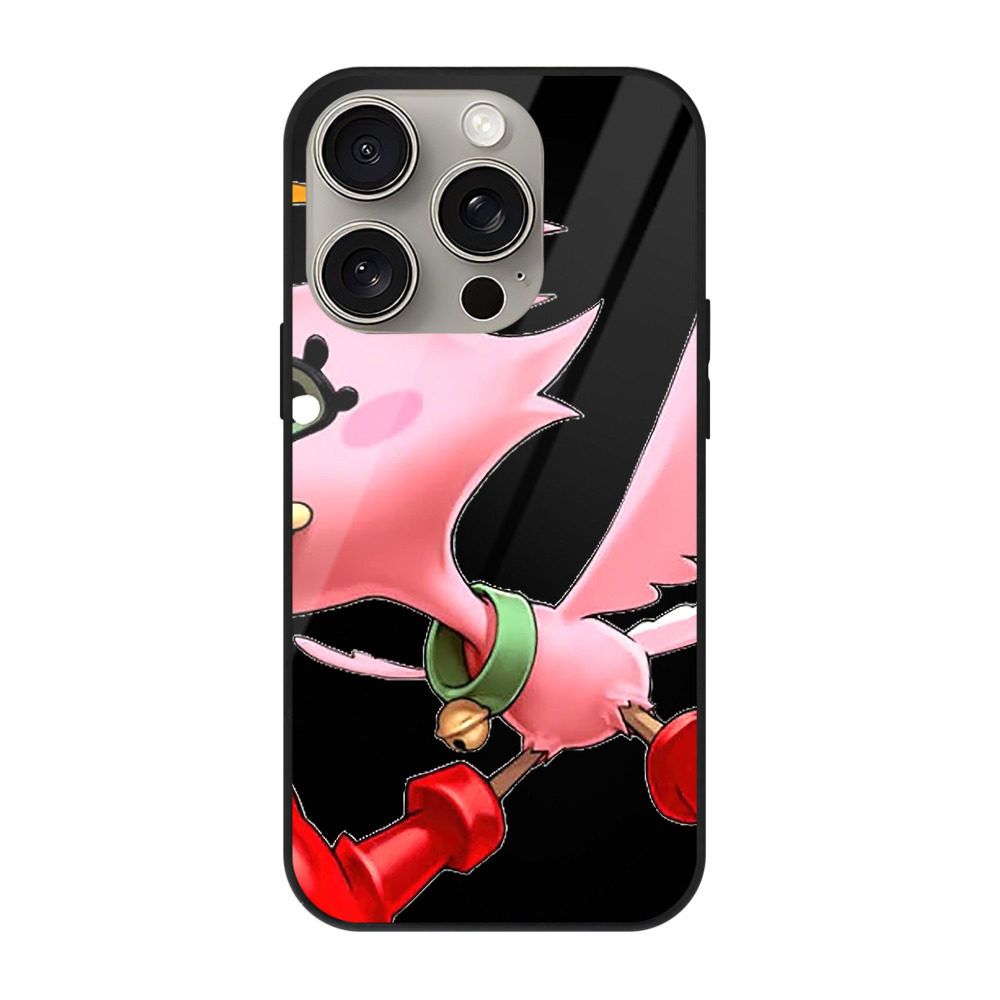 遊☆戯☆王 Yu-Gi-Oh! 【iPhone15Pro対応】スマホケース 耐衝撃＆黄変防止 背面ガラス