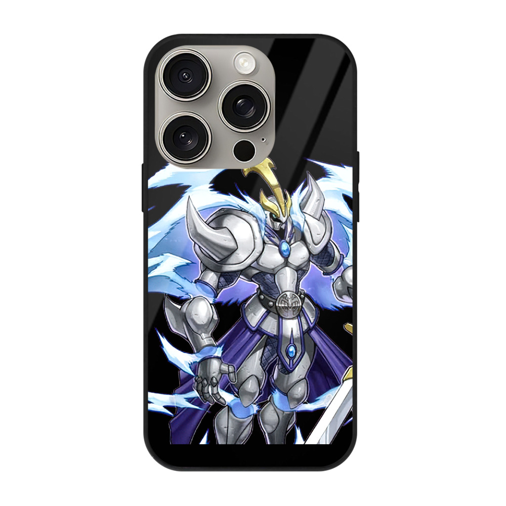 遊☆戯☆王 Yu-Gi-Oh! 【iPhone15Pro対応】スマホケース 耐衝撃＆黄変防止 背面ガラス