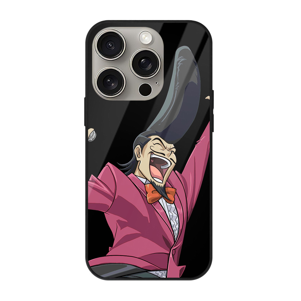 遊☆戯☆王 Yu-Gi-Oh! 【iPhone15Pro対応】スマホケース 耐衝撃＆黄変防止 背面ガラス