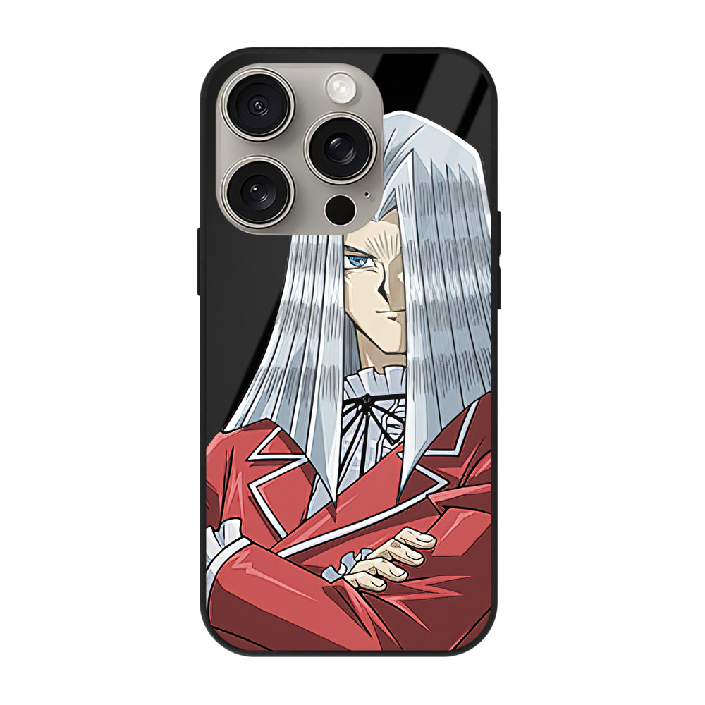 遊☆戯☆王 Yu-Gi-Oh! 【iPhone15Pro対応】スマホケース 耐衝撃＆黄変防止 背面ガラス