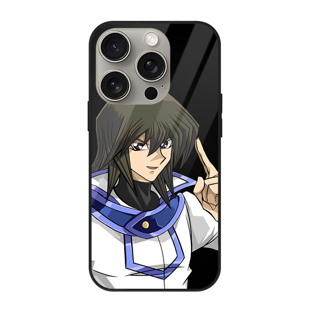 遊☆戯☆王 Yu-Gi-Oh! 【iPhone15Pro対応】スマホケース 耐衝撃＆黄変防止 背面ガラス