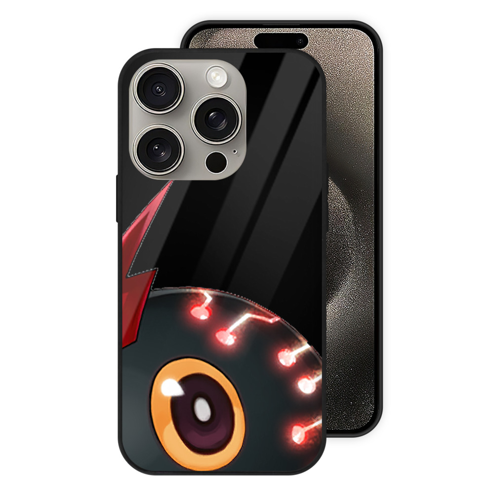 （画像用） 遊☆戯☆王 Yu-Gi-Oh! 【iPhone15Pro対応】スマホケース 耐衝撃＆黄変防止 背面ガラス